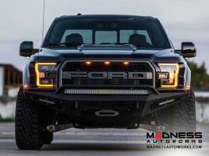 Ford Raptor Front Bumper - Honey Badger - Winch Bumper by Addictive Desert Designs - 2017